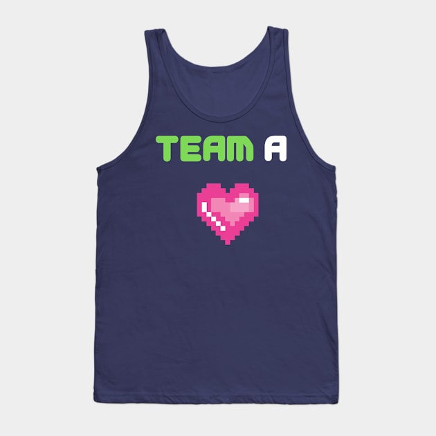 TEAM A Tank Top by FASHION GRAVEYARD